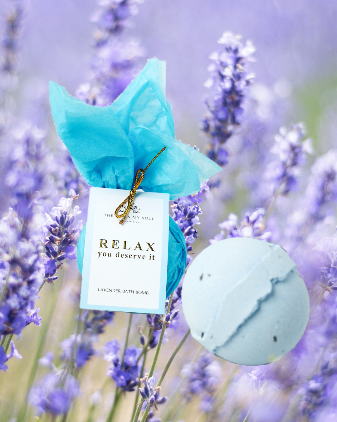 The Sun & My Soul Bath Bomb Soak Wellness Gifts – Großhandel Badebombe/-sprudeltabletten – Relax Lavender Badebombe Geschenk | Beruhigende Luxus Badebombe2