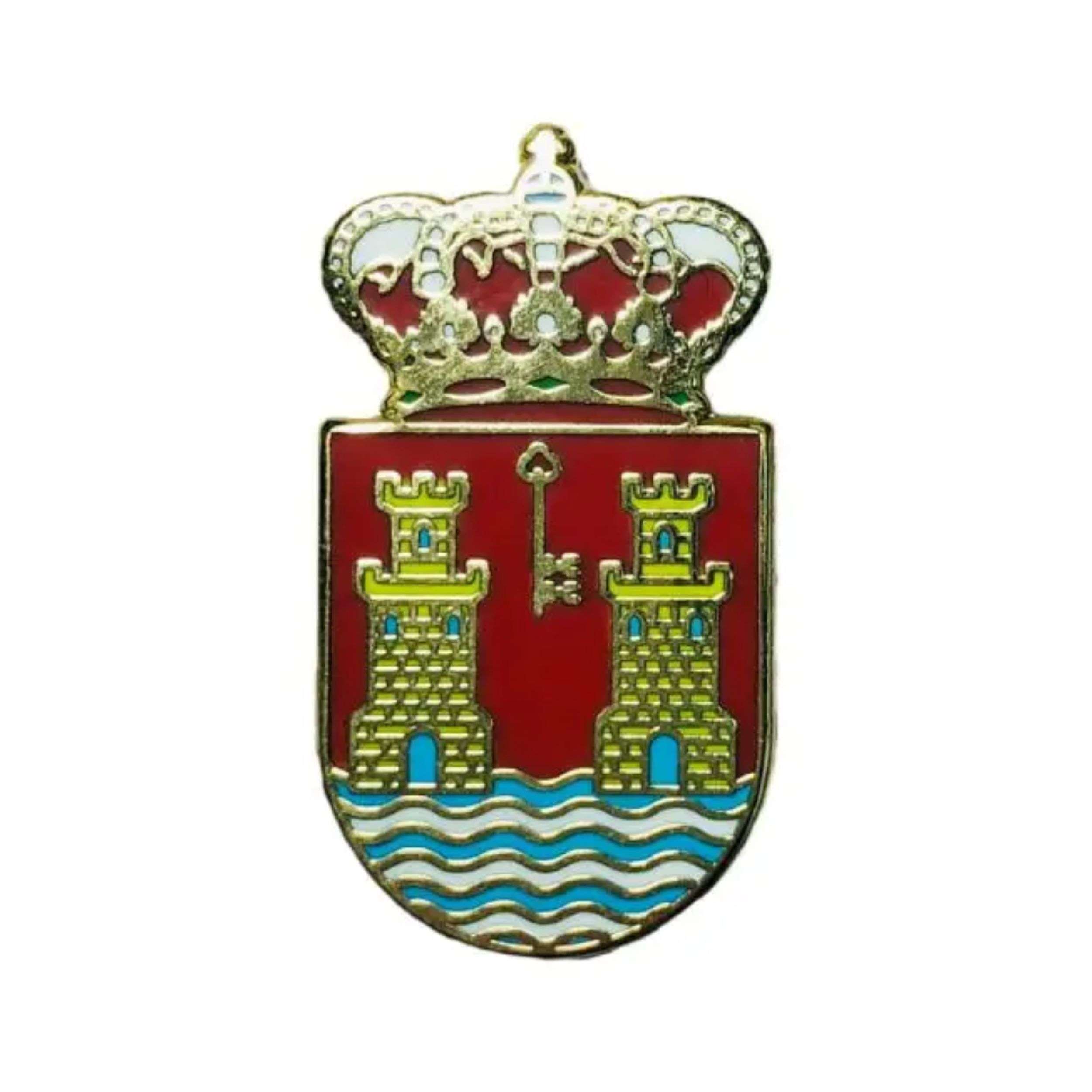 Astur Pins - Wholesale Lapel Pin/Button - Pin - Alcazarén Shield - Valladolid - Spain