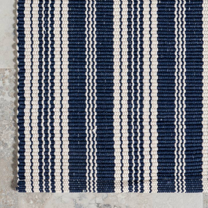 nuLOOM - Wholesale Area Rug - Home Conservatory Ticking Stripe Handwoven Indoor/Outdoor Area Rug25
