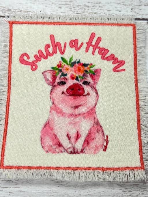 "Such a Ham" Patch for wholesale by GRACE+EMMA by Southern Grace