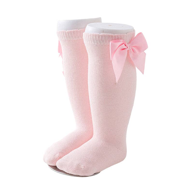 KiddieKickz - Wholesale Socks - Kids - Girls Solid Color Bow Accessories Socks7
