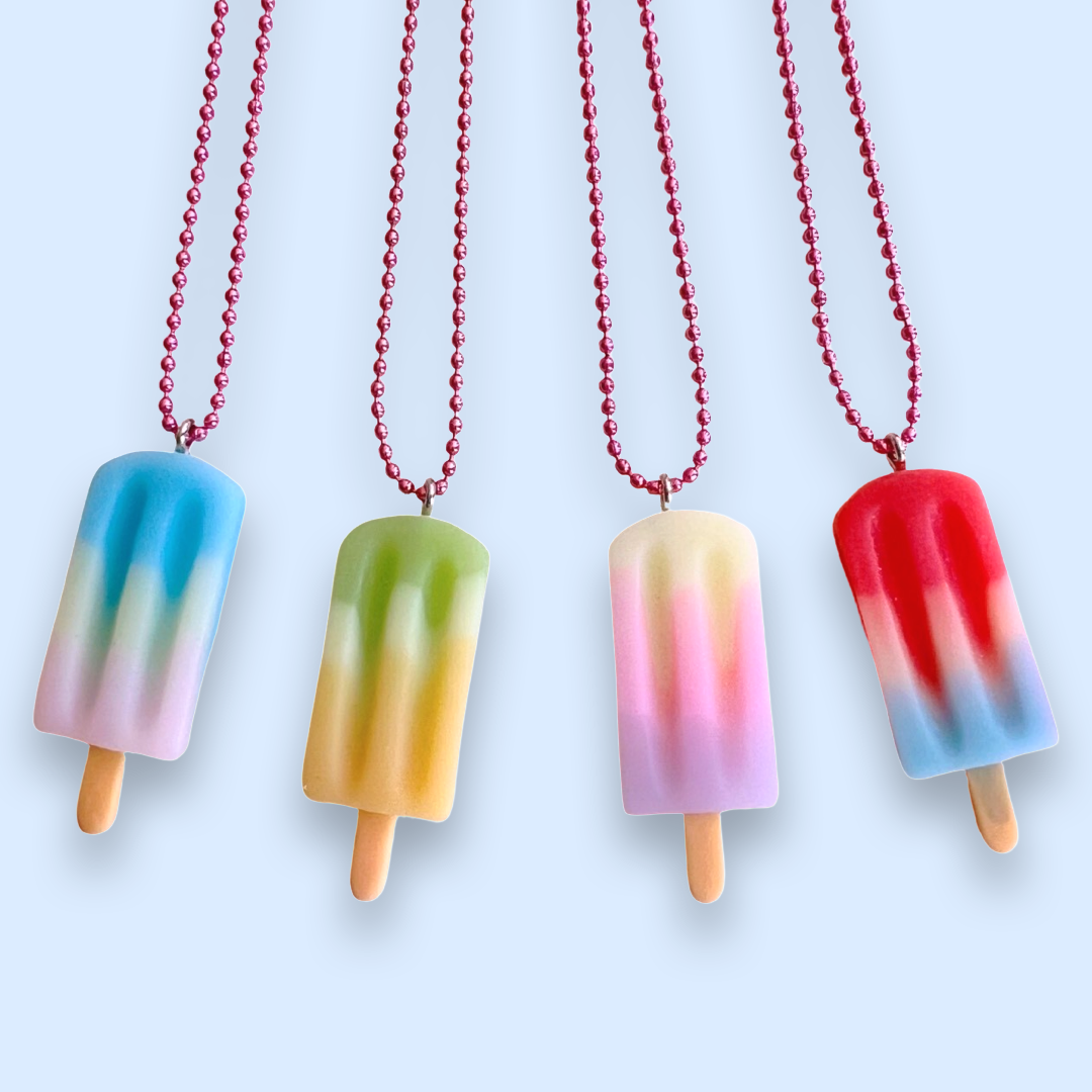Pop Cutie Accessories & Gifts - Europe - Wholesale Kids Necklace - Kids - Pop Cutie Sorbet Ice Lolly  Kids Necklace  - Jewelry4