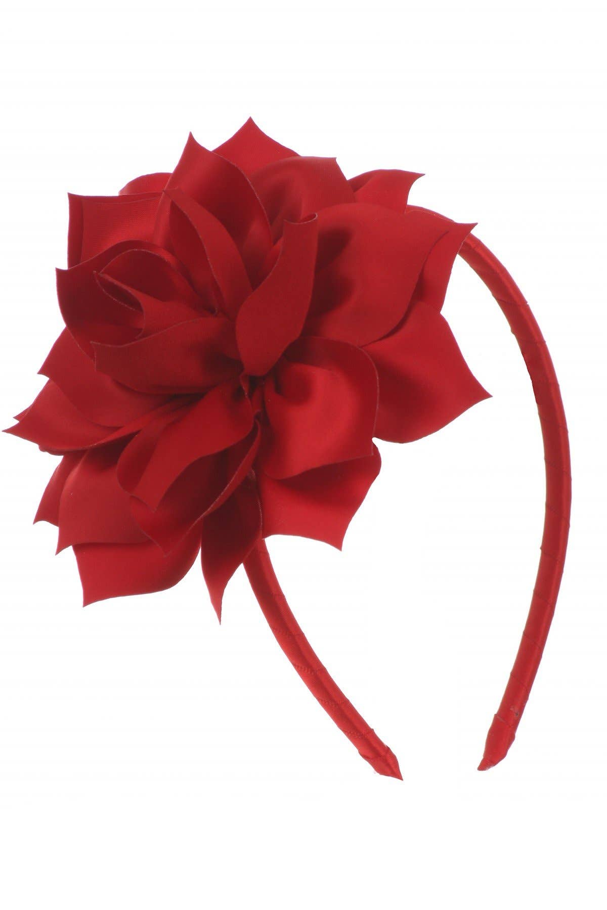 Kid's Dream - Wholesale Fashion Headband - Kids - *SALE* Satin Headband with Large Satin Flower1