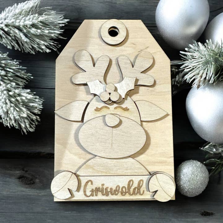 DIY Reindeer Ornament /WS for wholesale by Griswold's Galore