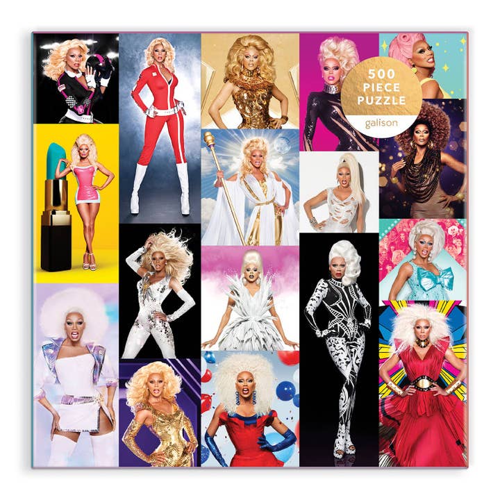 Chronicle Books - Wholesale Puzzle - Adult - RuPaul's Drag Race 500 Piece Puzzle2