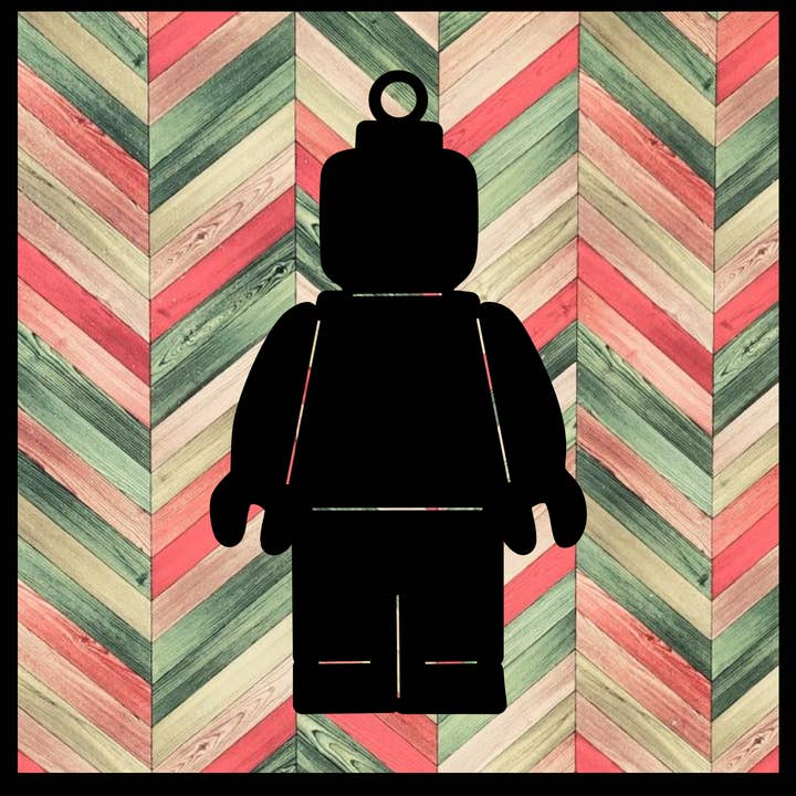 Ornement en métal Lego pour la vente par Designed With Sparks
