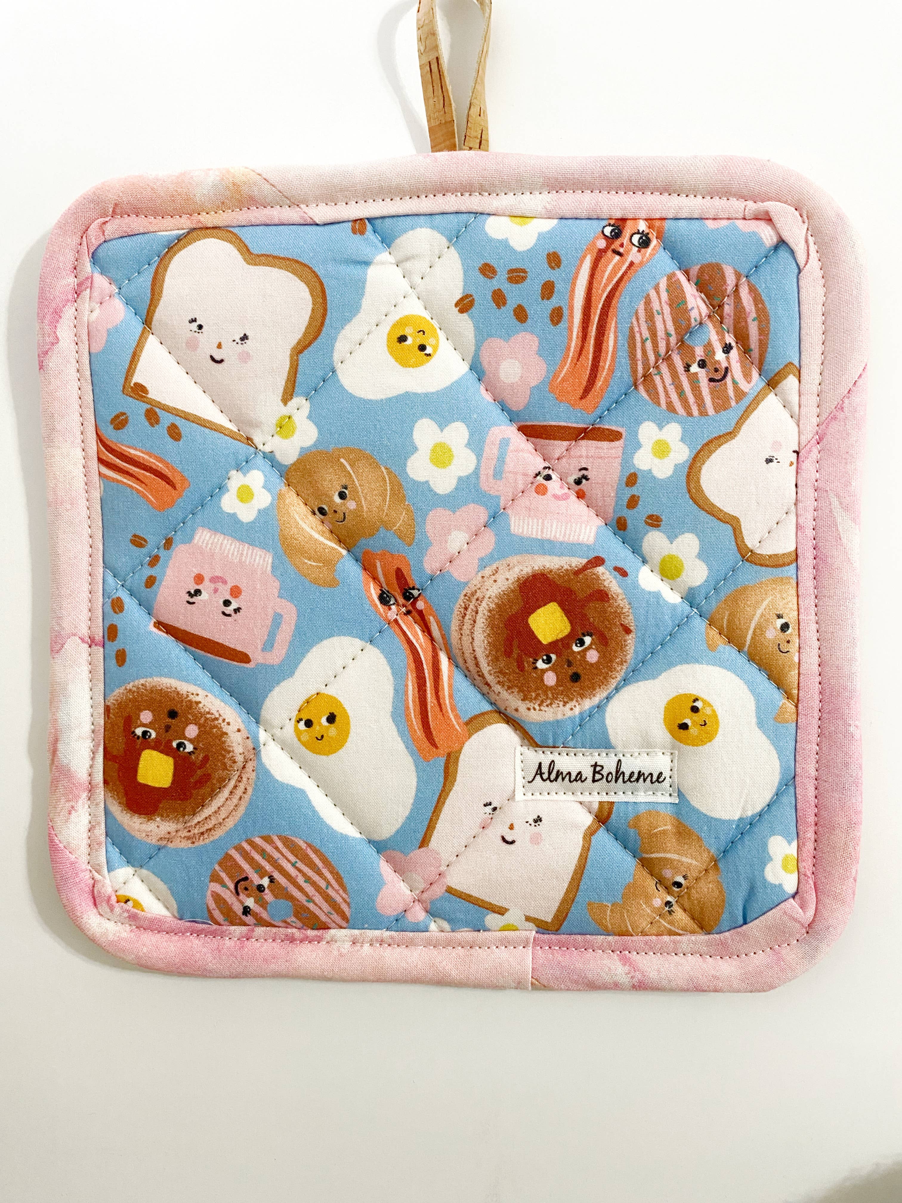 Alma Boheme Handmade - Venta al por mayor Manoplas para horno/ollas - Manopla de horno de corcho y algodón15