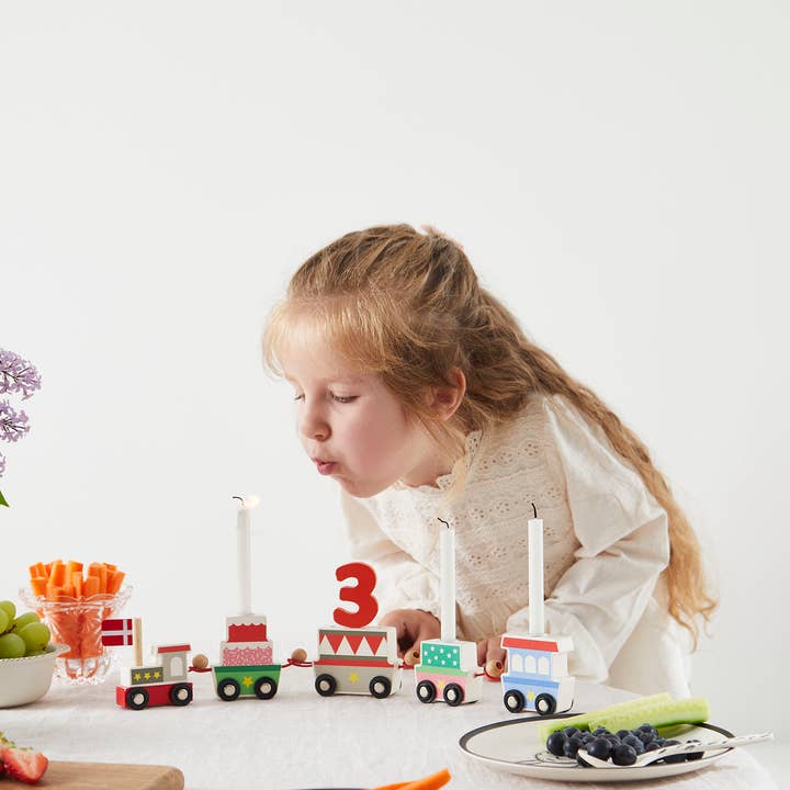 Barbo Toys - Wholesale Decal - Party Decorations - Birthday Train (Scandinavian flags included)5