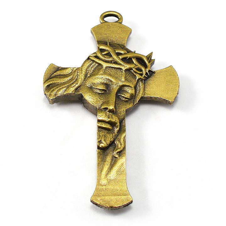 Ghirelli UsA Inc - Wholesale Prayer Beads Necklace - Rosaries for Men in Antique Bronze and Hematite