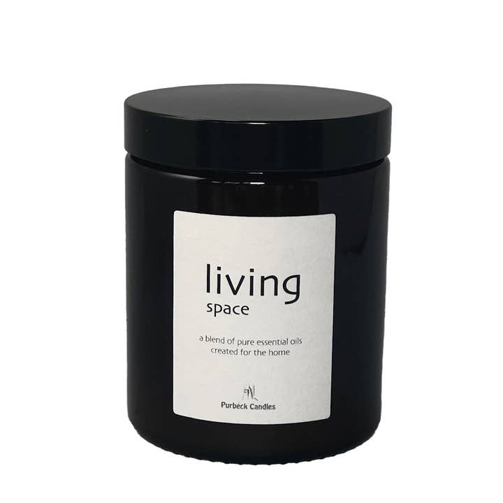Purbeck Candles - Wholesale Jar/Filled Candle - Beautiful Spaces Range Candle in Jar - Living Space1