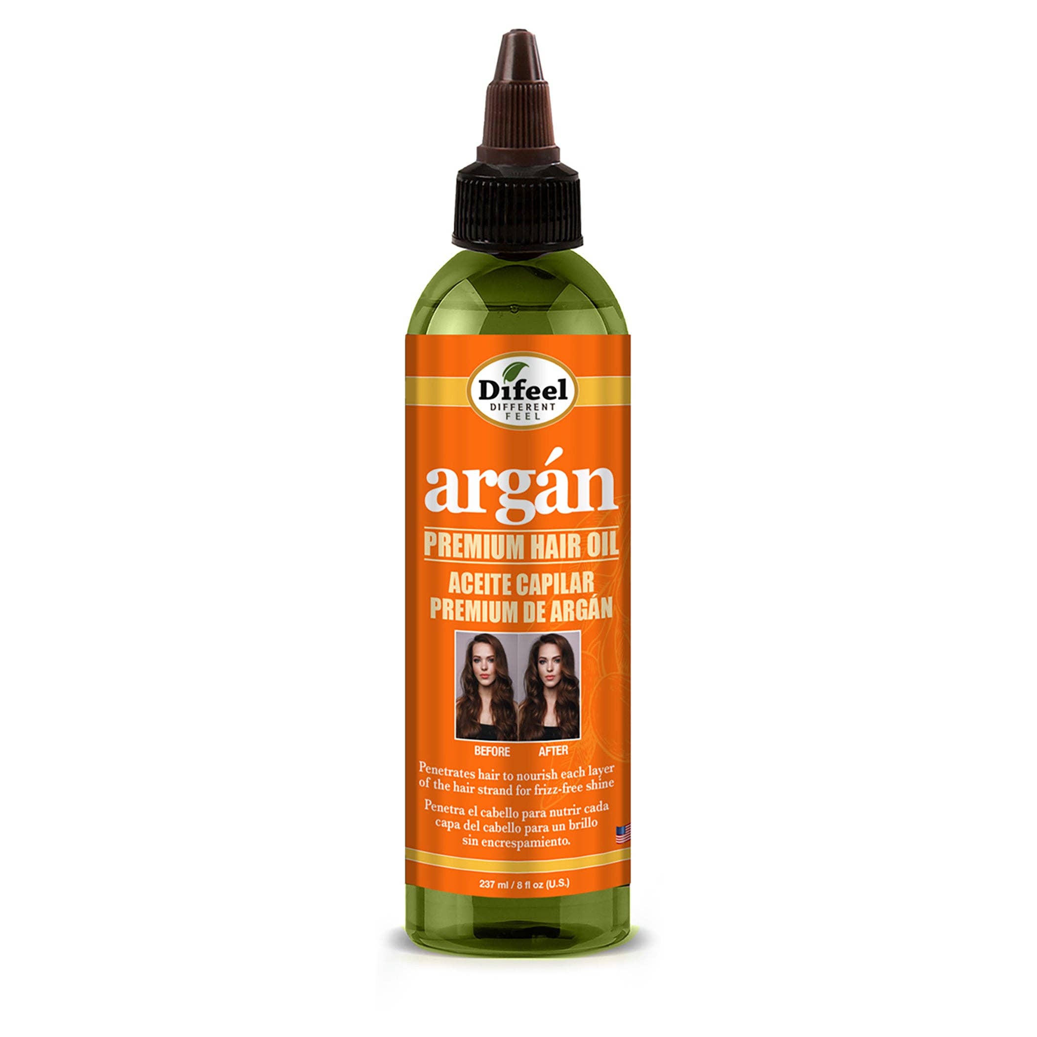 Difeel - Wholesale Hair Oil - Difeel Argan Hydrating Premium Hair Oil 8 oz.0