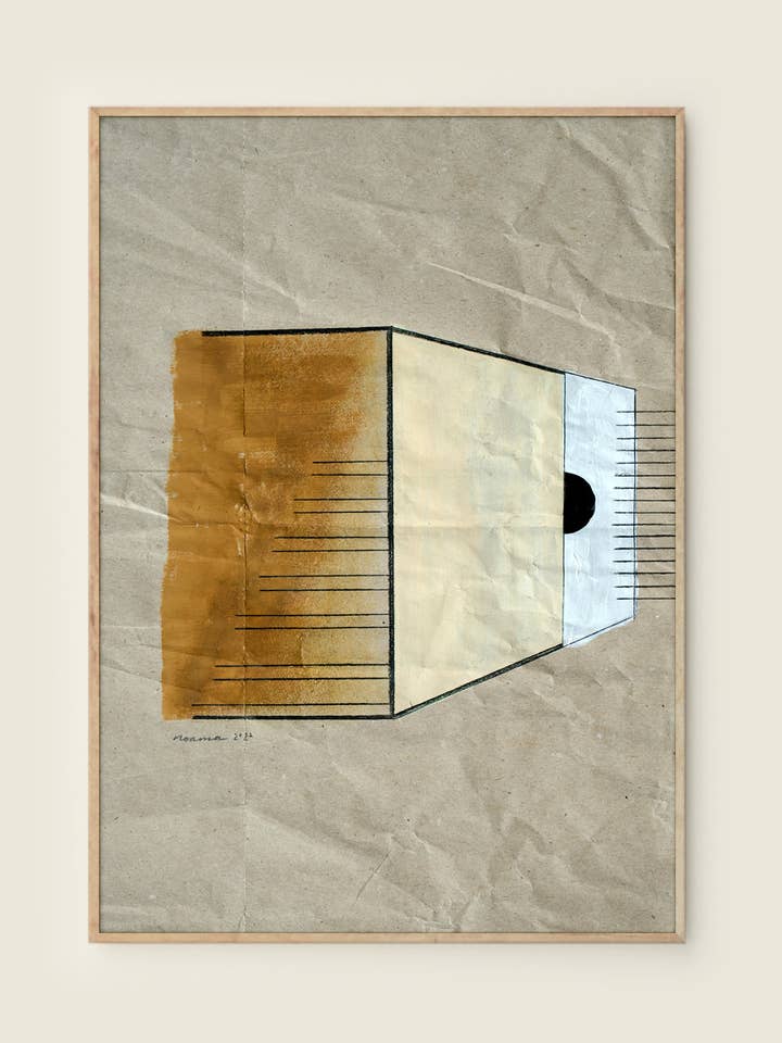 Konstruktivistisk kunsttryk for engroshandel hos Noama