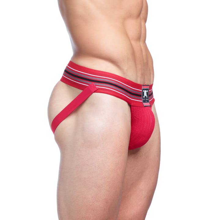 Skull & Bones - Wholesale Underwear - Men's - Locker Room Jock Red