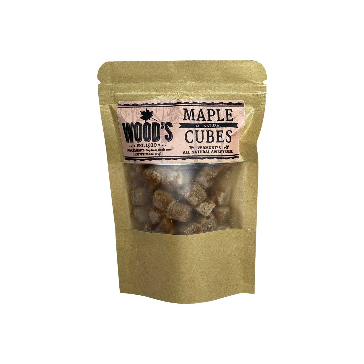 Wood's Syrup - Wholesale Hard Candy - Maple Sugar Cubes