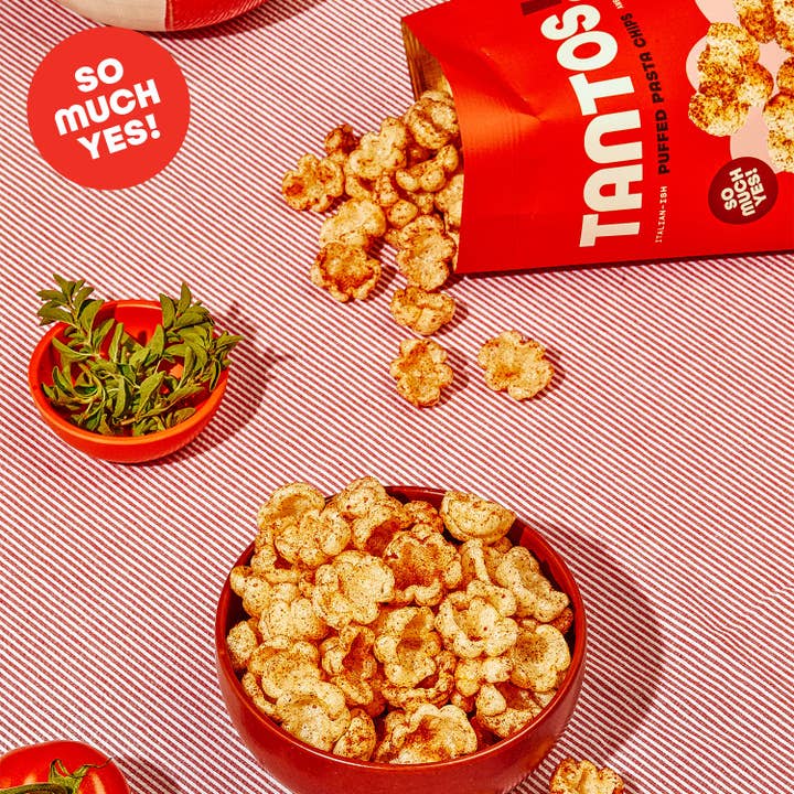 Tantos - Wholesale Puffed Snack - Marinara - 1oz (case of 30)3