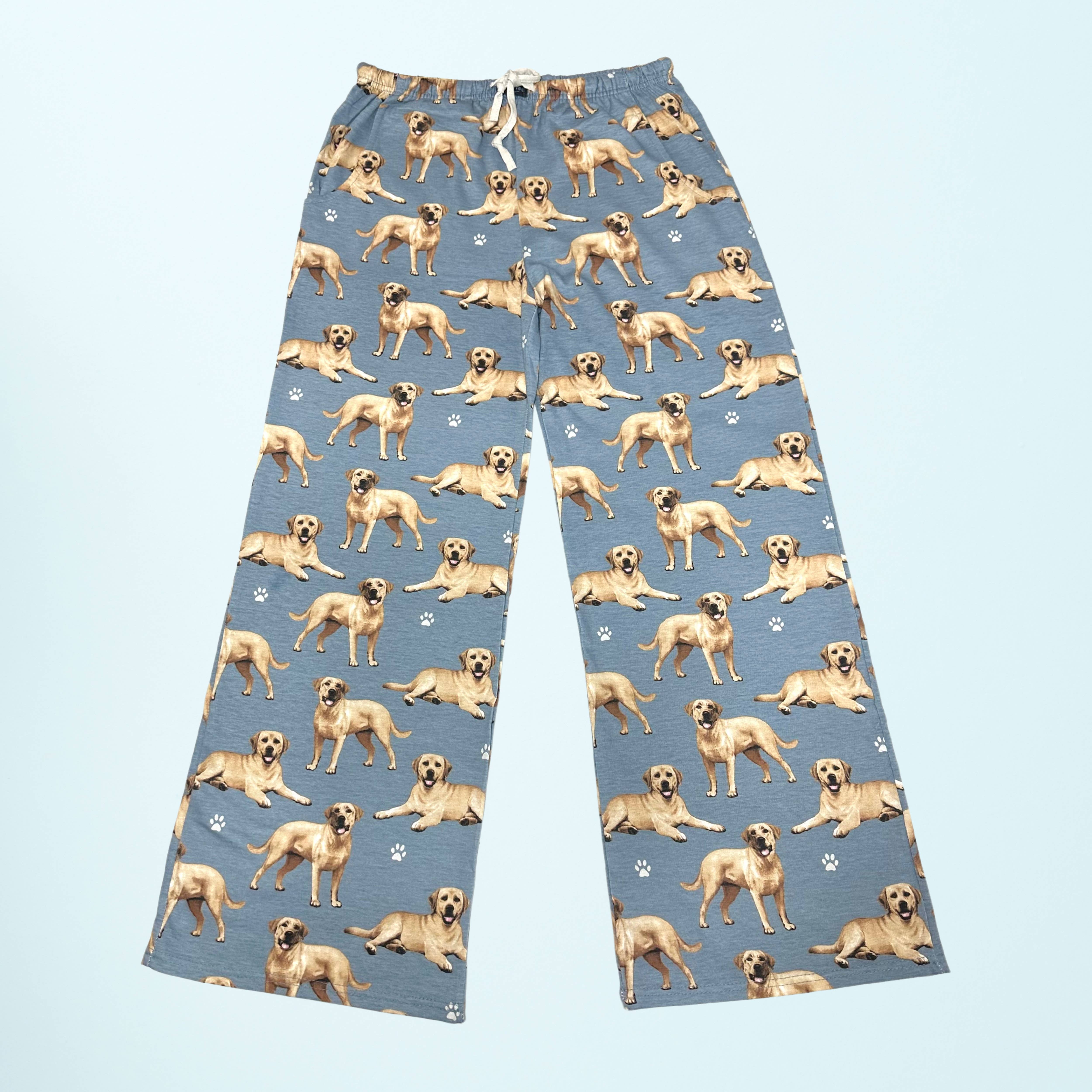 E&S Pets - Vente Bas de pyjama – femme - Bas de pyjama jaune Labrador - Pantalon de pyjama Pet Lover6