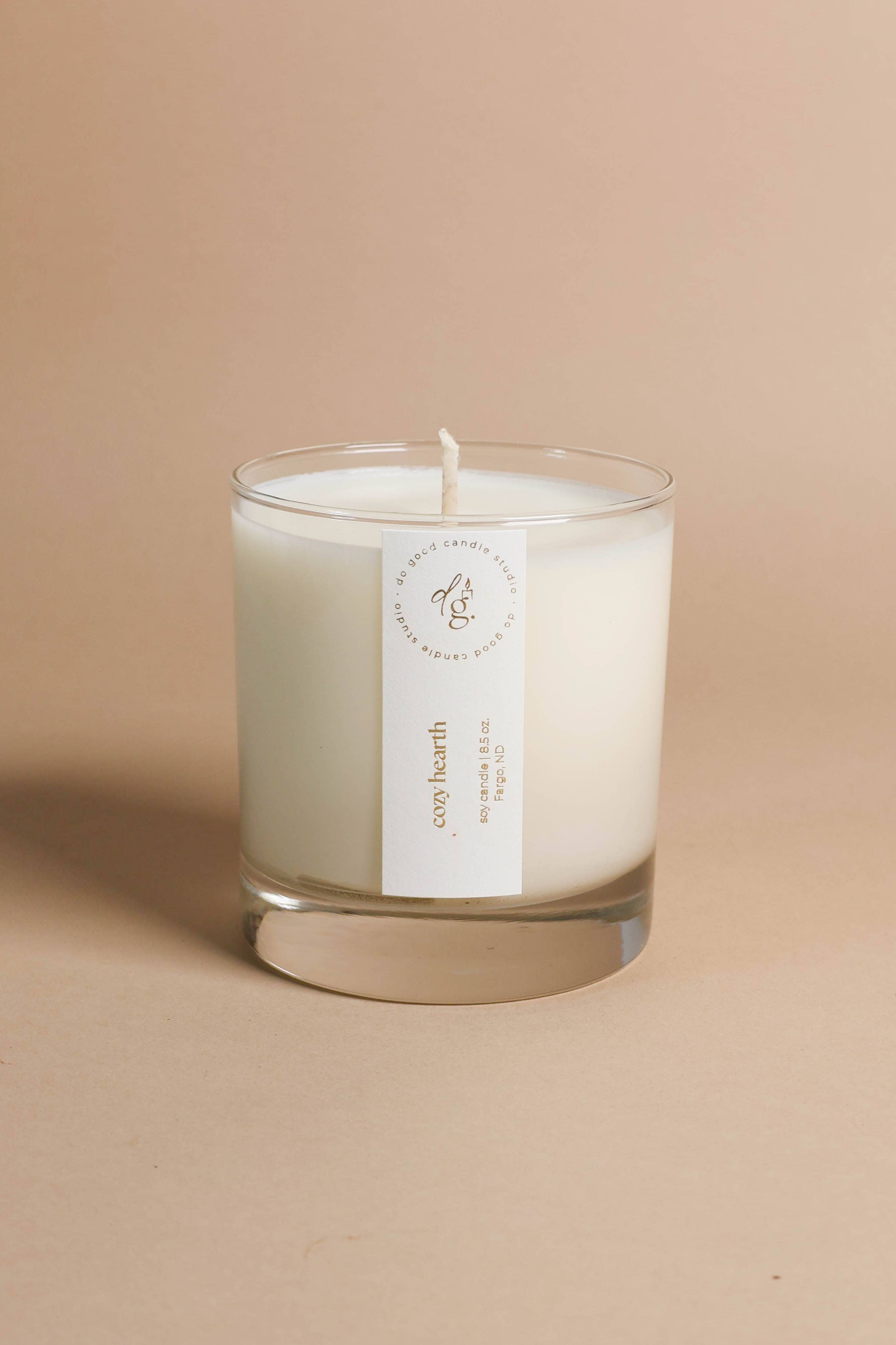 Do Good Candle Studio - Wholesale Jar/Filled Candle - Cozy Hearth | Fall Collection Soy Candle | Non-Toxic