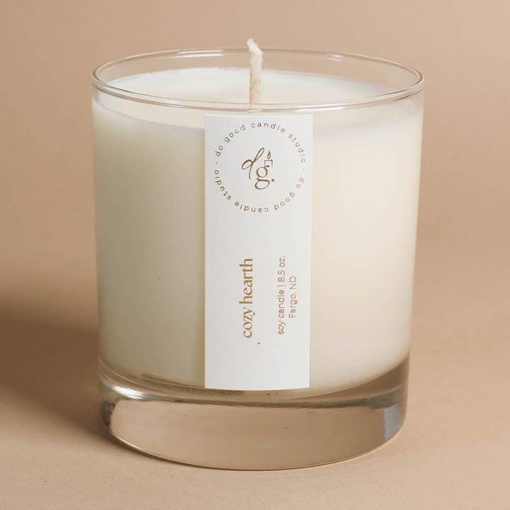 Do Good Candle Studio - Wholesale Jar/Filled Candle - Cozy Hearth | Fall Collection Soy Candle | Non-Toxic0