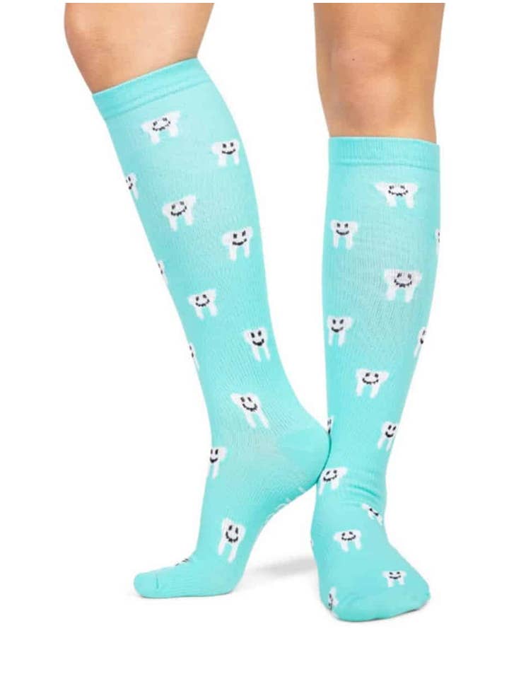 MedSocks - Venta al por mayor Calcetines - Unisex - Compressiesokken Tanden - Tandarts Compressie Sokken