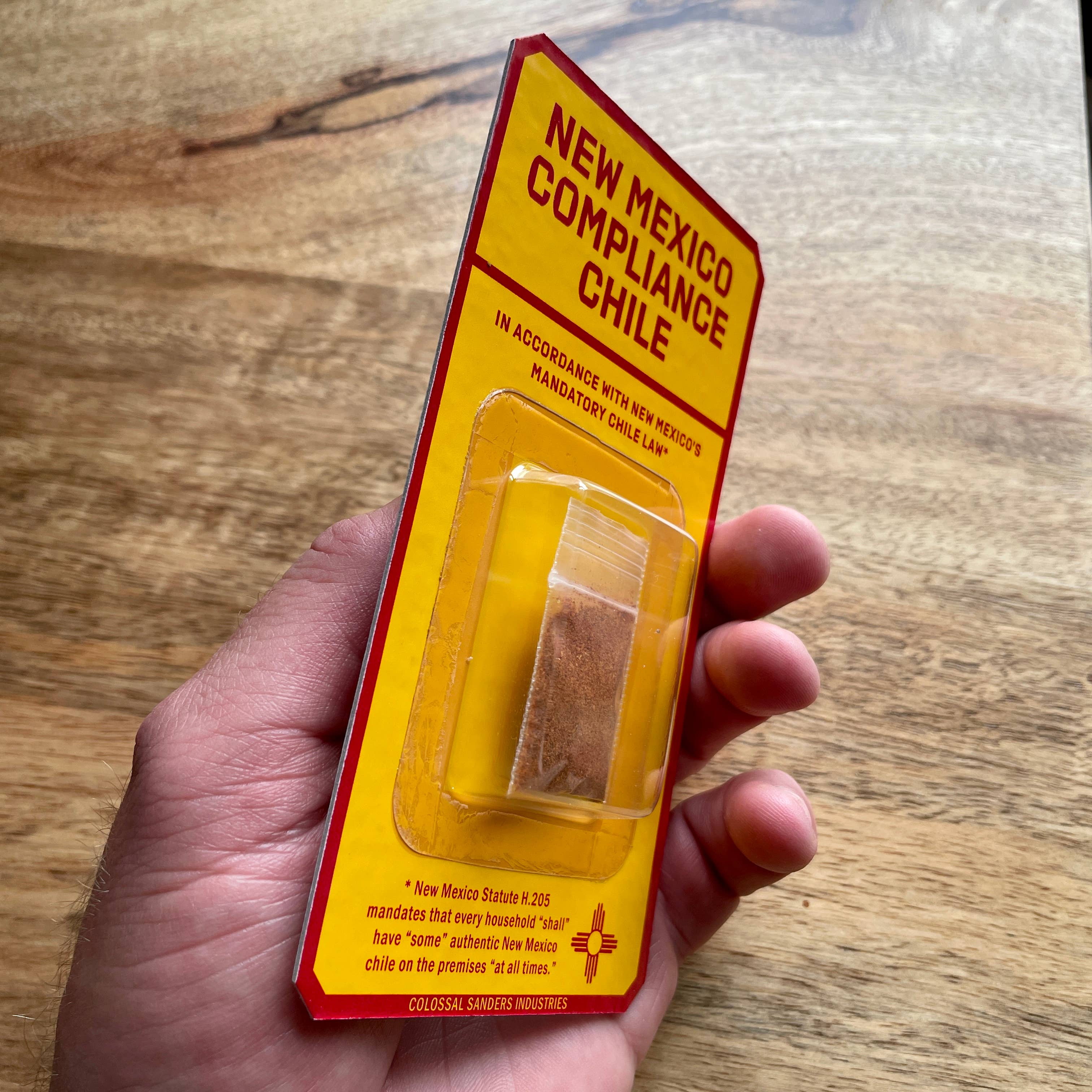 Colossal Sanders – Engroshandel Magnet – New Mexico Compliance Chile Toy quirky, sjov, håndlavet magnet3