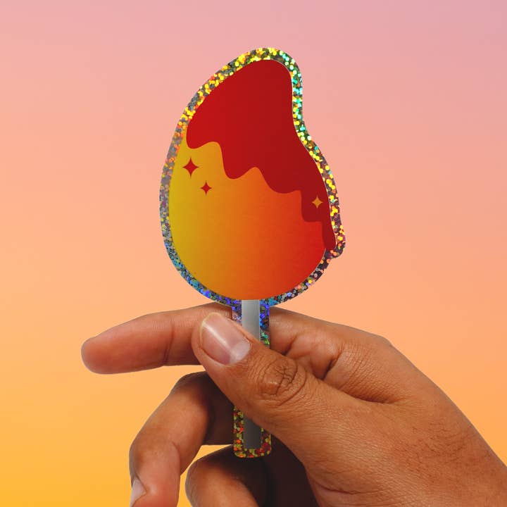 Paleta Mango 5" Sticker for wholesale by PARTIMEWORKS