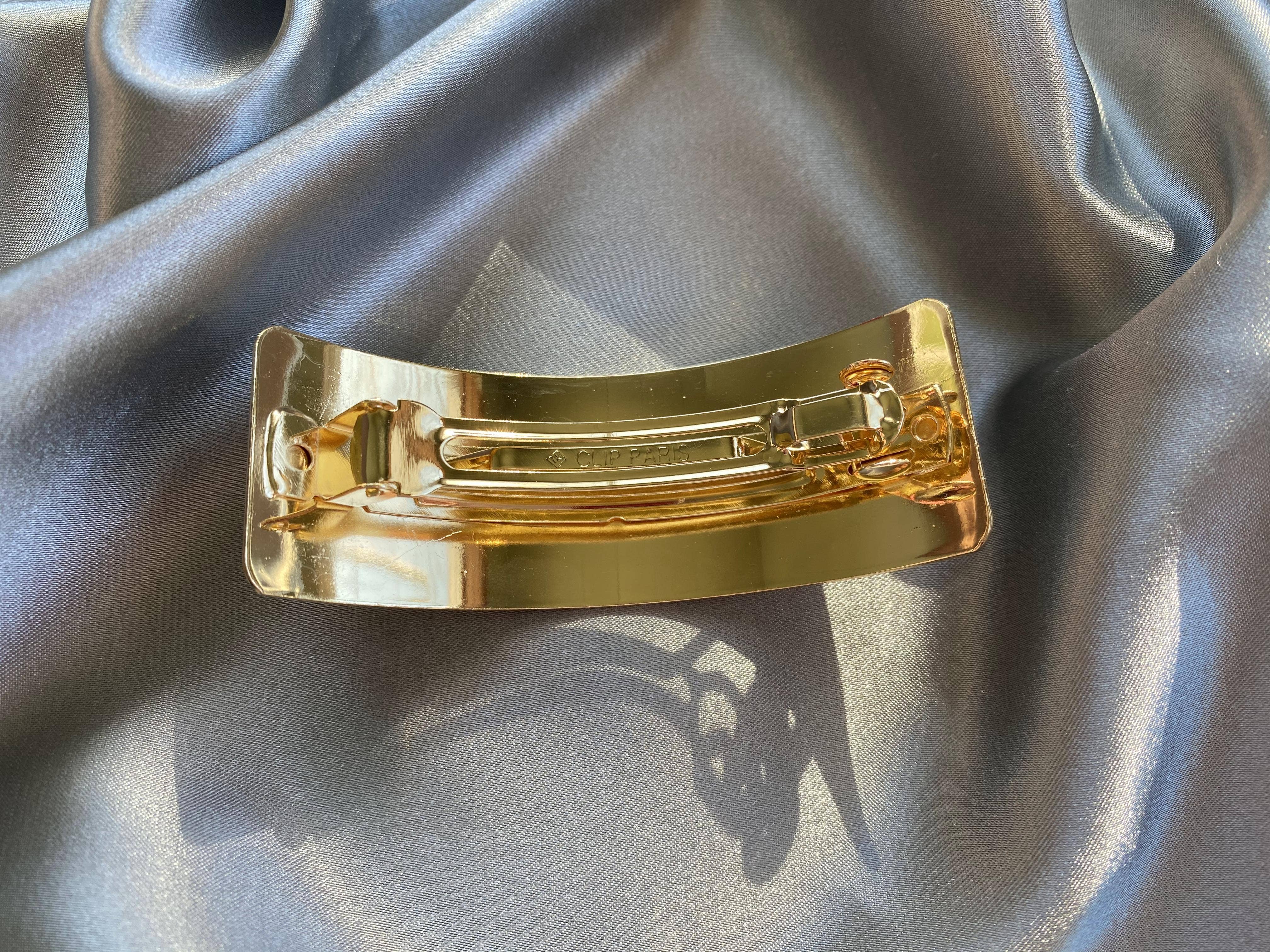 LadyJuneAccessories - Wholesale Hair Clip - Women's - Geometric Gold Hair Clip, Thick Hair, Hair Accessories4