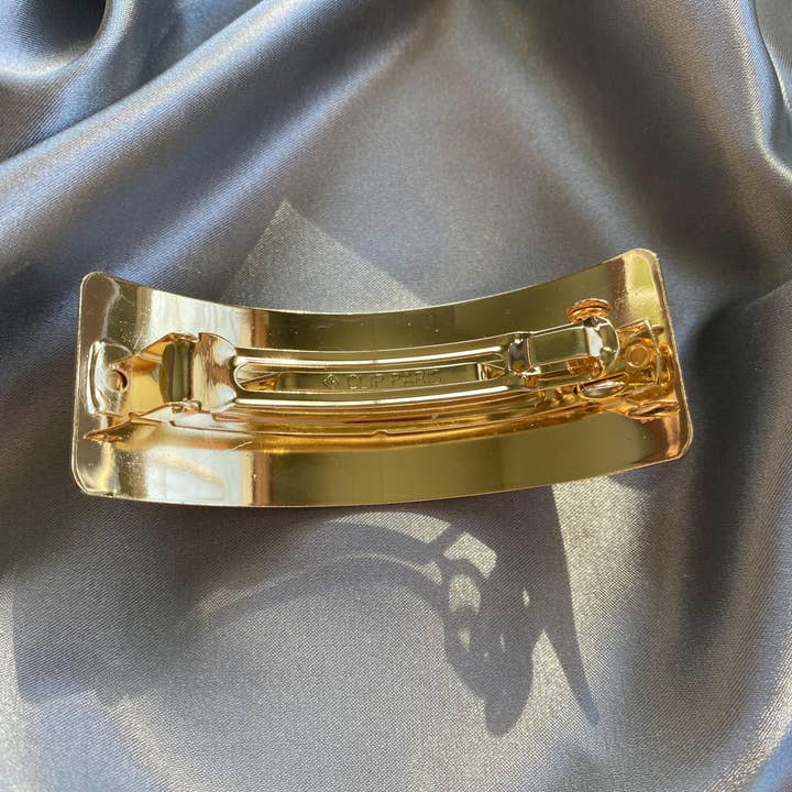 LadyJuneAccessories - Wholesale Hair Clip - Women's - Geometric Gold Hair Clip, Thick Hair, Hair Accessories4