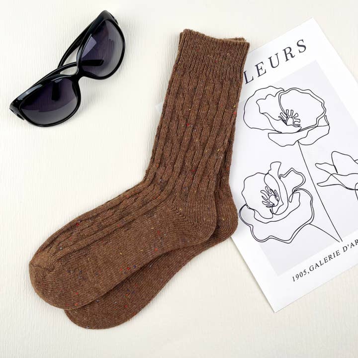 mildstyles - Wholesale Socks - Women's - solid Color Heat socks4