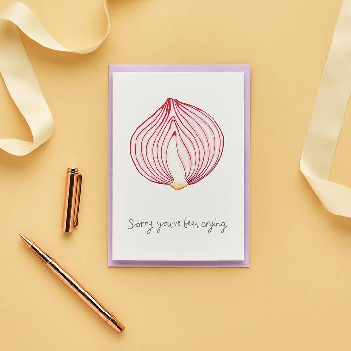 You've Got Pen On Your Face – wholesale Sympathy card – Onion Greeting Card | With Sympathy Card | Thinking Of You1