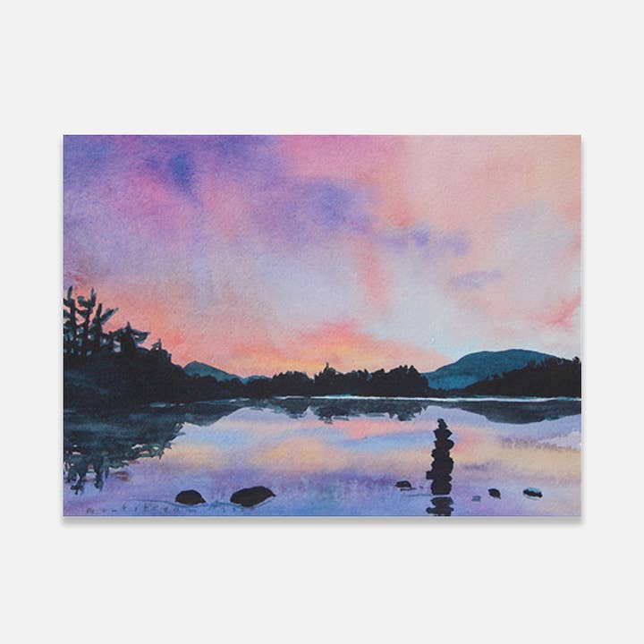 Coucher de soleil violet pour la vente par Montstream