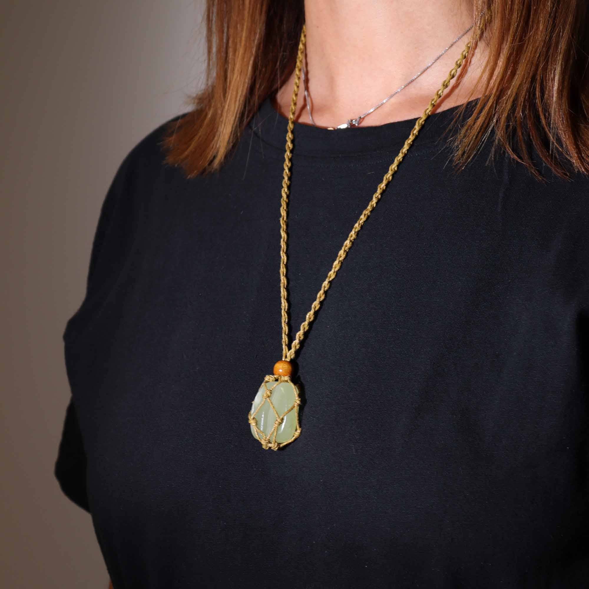 Ancient Wisdom – wholesale Pendant/charm necklace – Necklace Cord - Sand4