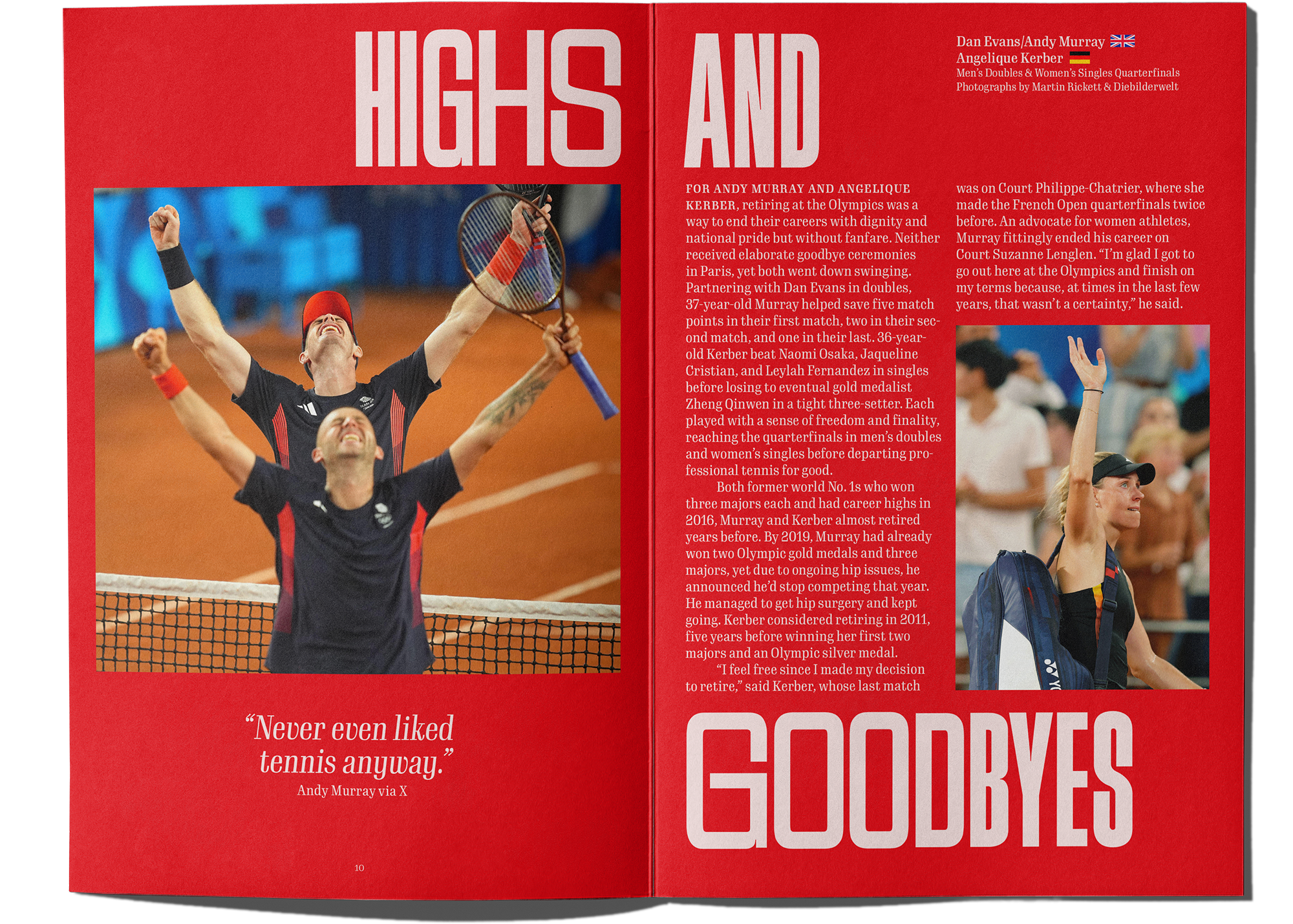 Tennis In Photographs - Wholesale Sports & Recreation Book - Tennis In Photographs "Les Jeux Olympiques" Magazine6