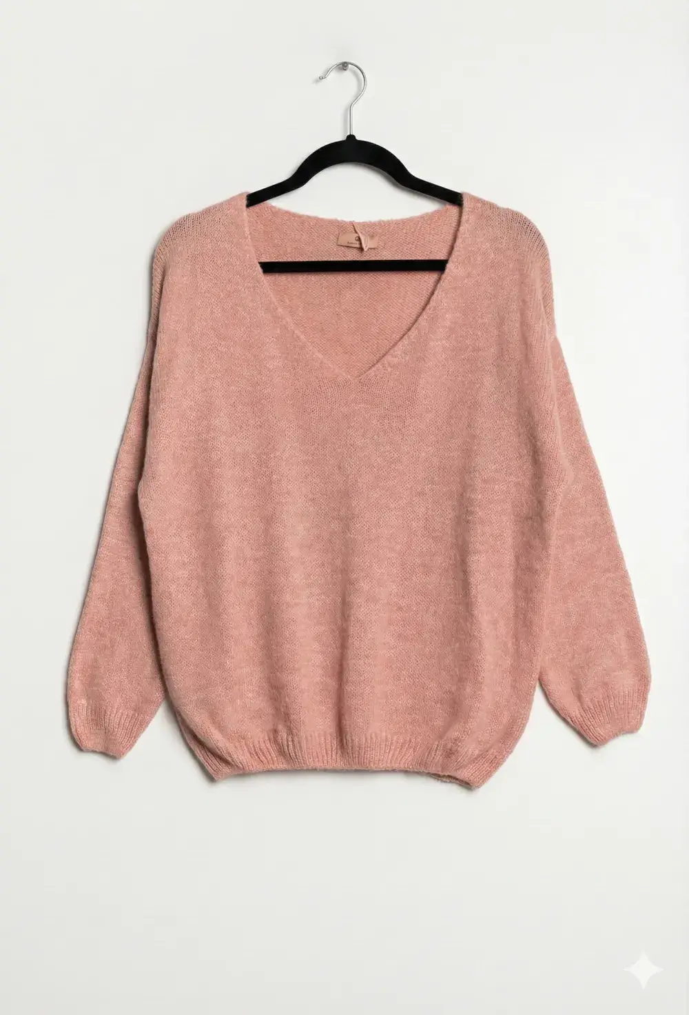 Mimi & Gogo - Vente Pull en maille – femme - Pull uni basique @20127_uni10