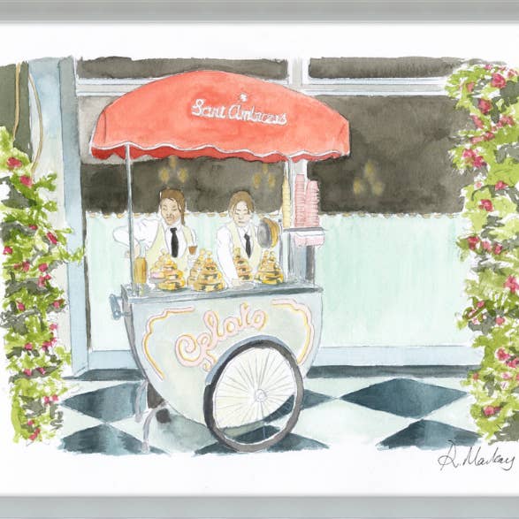 Gavalina - Wholesale Art Print - Sant Ambroeus Palm Beach