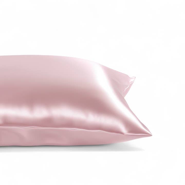 HoneyLux – Engroshandel Hovedpudebetræk – King Organic Silke Pudebetræk - Pink