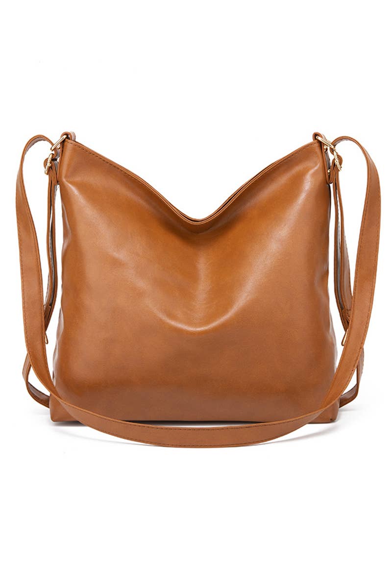 BROWN RETRO PU HANDBAG LEATHER BACKPACK FOR WOMEN_CWAB0563 for wholesale on Faire13
