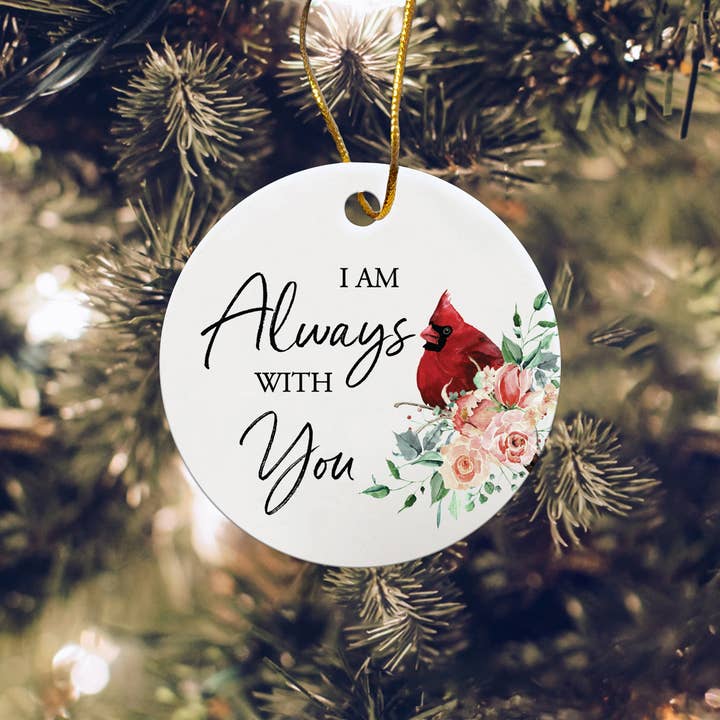 LifeSong Milestones - Wholesale Ornament - Cardinal I Am Always With You Ornament for Christmas Decor4