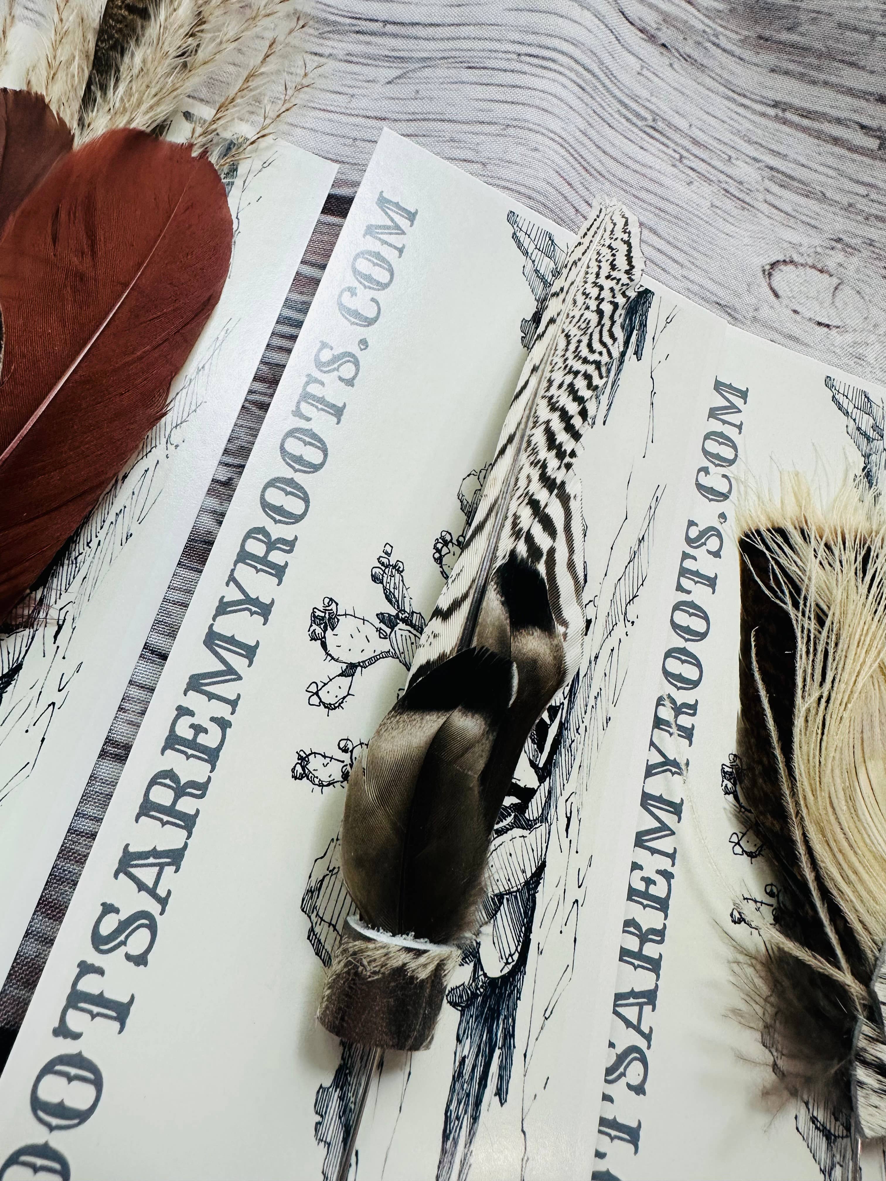 Boots Are My Roots - Vente Accessoire pour chapeau – femme - Épingles à chapeau en plumes mélangées3