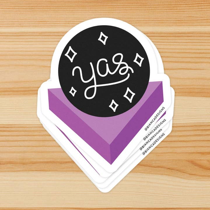 Adesivo de bola de cristal Yas por atacado de Bianca's Design Shop