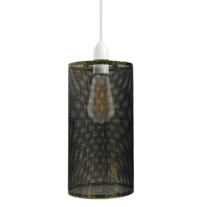 Ledsone - Wholesale Chandelier/Hanging Light - Abat-jour vintage en forme de cage en métal Suspension en métal Lampe5