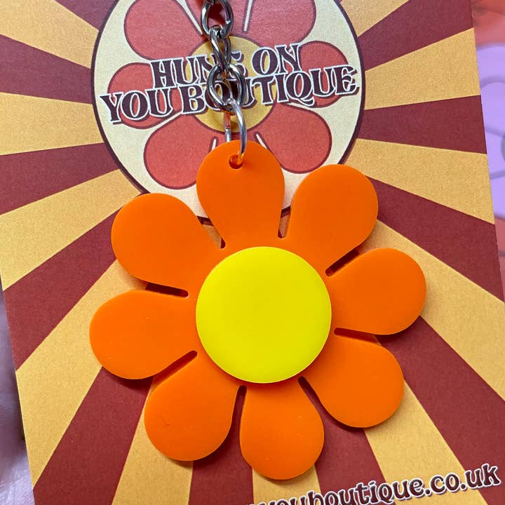 Porte-clés Rickie : Flower pour la vente par Hung On You Boutique