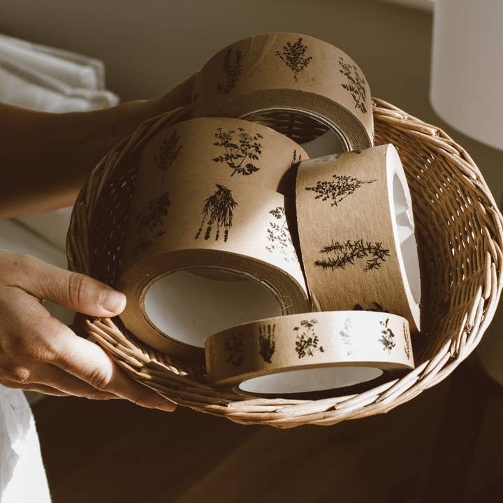 Goldrick Natural Living - Vendita all'ingrosso Nastri adesivi - Nastro di carta ecologico, prodotto in Inghilterra1