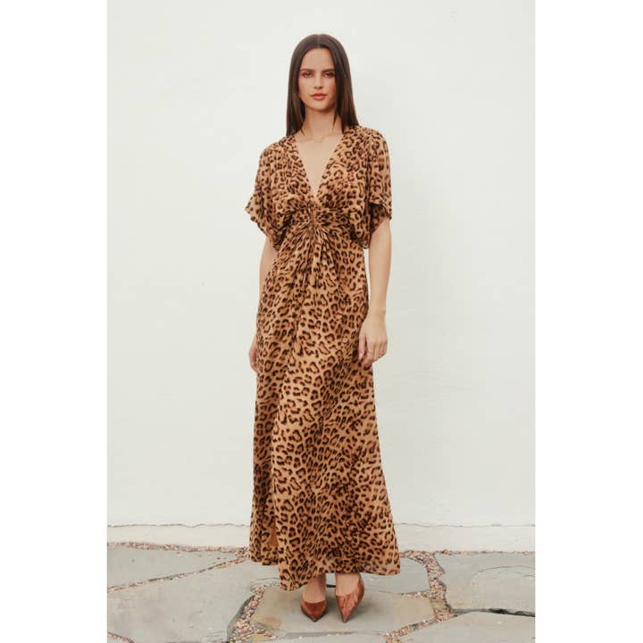 Running Toward Front Slit Maxi Dress for wholesale by Dress Forum