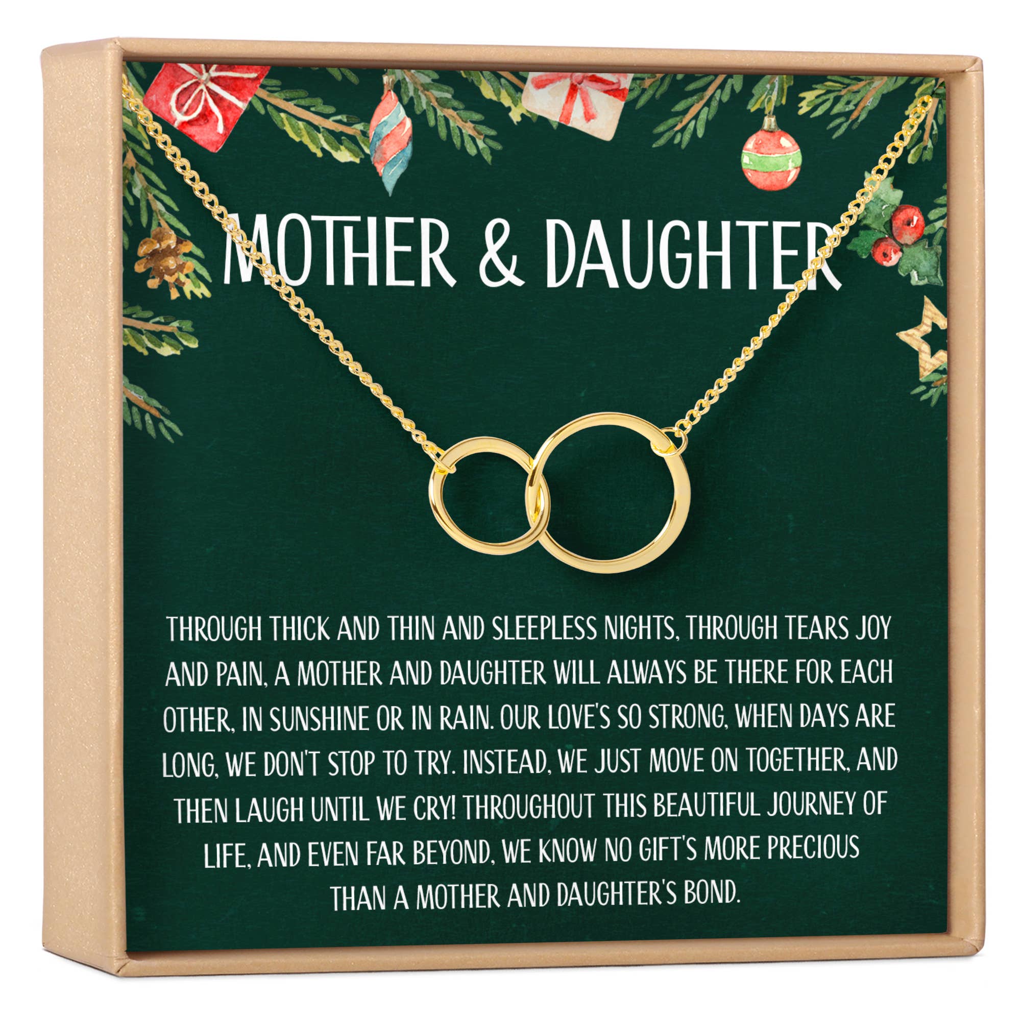 Dear Ava - Wholesale Pendant/Charm Necklace - Mother & Daughter Christmas Necklace, Multiple Styles8