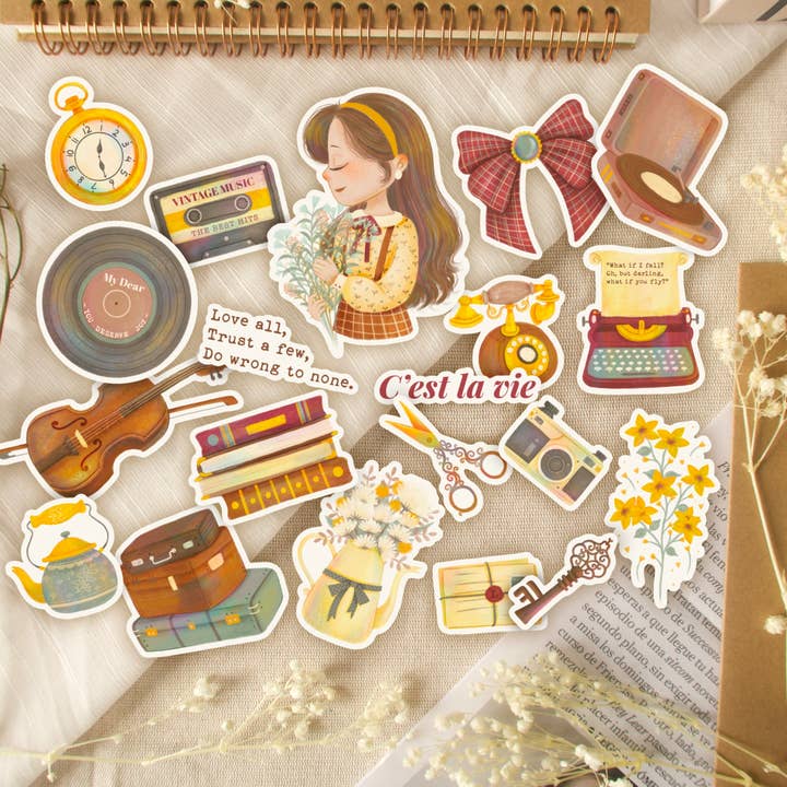Vintage Sticker Bundle, sticker Pack for wholesale by ponyolaconca
