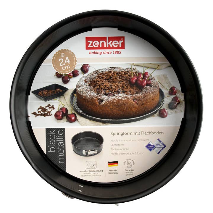 Zenker - Wholesale Baking Dish - Zenker Black Metallic 24 cm Hinged Tin12