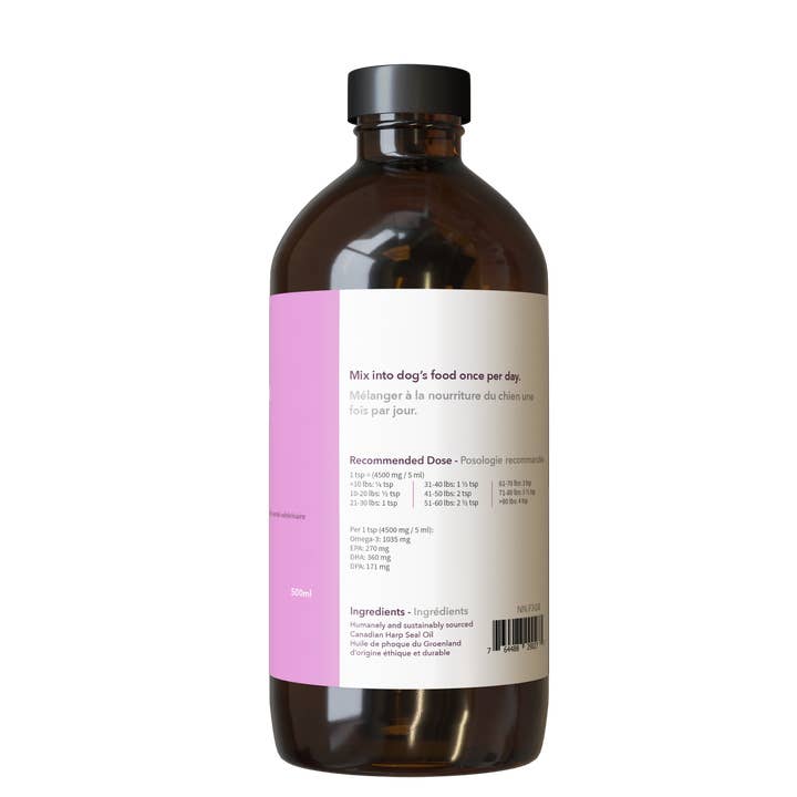 North Hound Life - Wholesale Pet Supplement - Dog - Omega 3+ | NOT SHIPPED TO USA | Canadian Harp Seal oil5