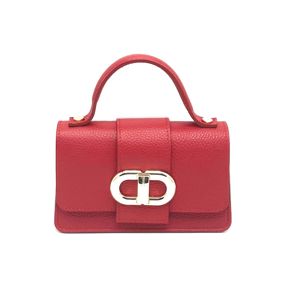 Suie Valentini srl – Großhandel Schultertasche – Damen – Echte Leder-Umhängetasche, MINI-Größe, Made in Italy, Art. 11241315