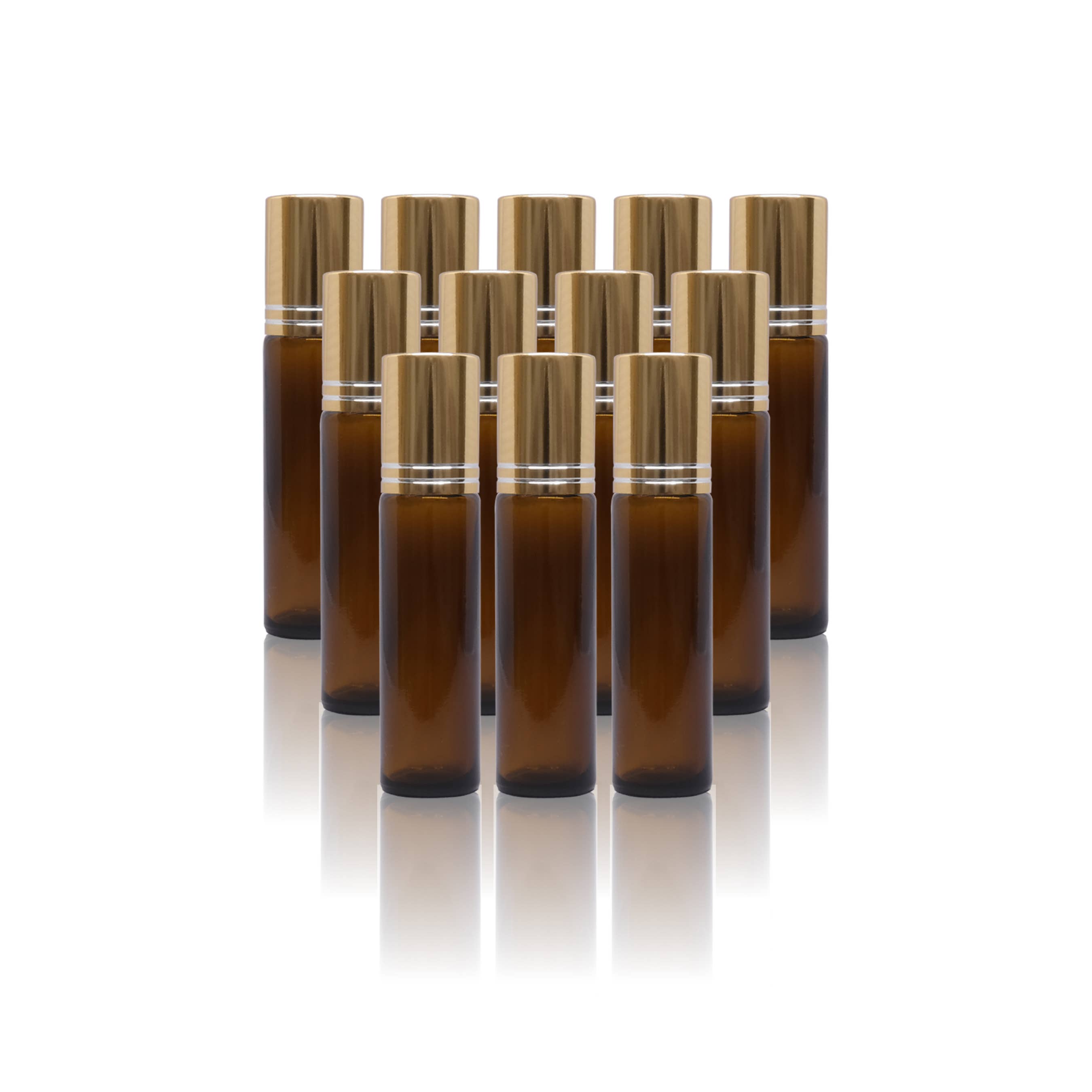 Sanwacraft - Wholesale Houder voor etherische olie - 12 stuks - 10 ml etherische olie roll-on flesjes - rollerflesjes0