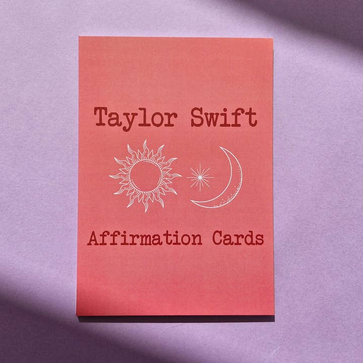 Danni Boden Designs - Vente Assortiments de papeterie/cartes - Cartes d'affirmation Taylor Swift V11
